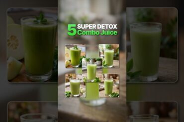 5 Super detox combo juice #nls #naturallifestyle #healthyfood #curedetox #food #facts