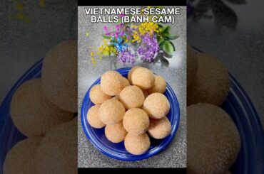 HEALTHY SESAME BALLS MASTER CLASS -THE NEW SECRET TECHNIQUE TO SUCCESS#easyrecipe#fun#vietnamesefood