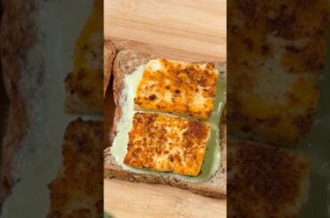 High Protein Paneer Sandwich | Easy Healthy Recipe | Weight Loss Friendly#shorts #paneersandwich