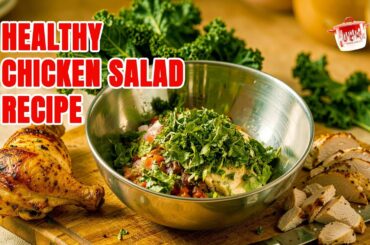 Healthy Chicken Salad Recipe | Diet Recipe #chicken #diet #healthy