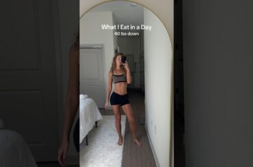 What I eat to maintain my weight loss #weightloss #whatieatinaday