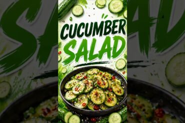 Healthy Cucumber Salad Recipe | Fresh & Refreshing Summer Salad #CucumberSalad #SummerSaladRecipe