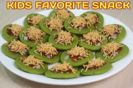 “Kids Tiffin Snack | Suji Matar Recipe | 5-Min Healthy Snack”