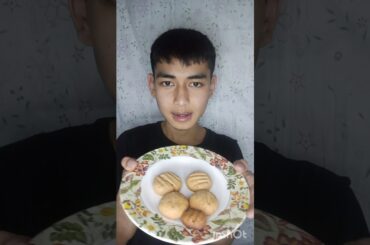 peanut butter cookies siam dan//3 ingredients pb cookies #mizo#healthycooking