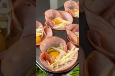 THE SIMPLEST HAM AND EGG BREAKFAST EVER!