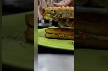 Quick Hung Curd Veg Sandwich | No Mayo Healthy Recipe#QuickSnack #VegRecipes #FoodieIndia #InstaFood