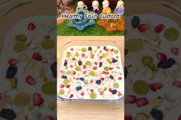 Healthy Fruit Custard (No Custard, No Sugar) #shorts #fruit #easyrecipe #recipe #food #viral #foodie