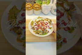 Viral Healthy Papdi Chaat | Healthy Chaat Recipe | Healthy Protein Recipes #shorts#youtubeshorts