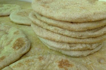 Healthy Whole Wheat Baladi Bread Recipe |  Soft Egyptian Baladi Bread in my own version