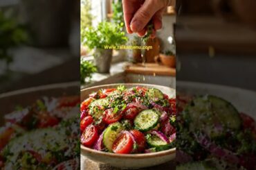 Eat Heavy, Stay Healthy! 5-Minute Party Salad #SaladRecipes #zaikamenu #bigsalad #partysalad#fresh