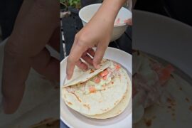 tortilla wrap #summer #healthyfood #easy #wrapping #lowcalorie #foodieph #foodvlogging #yummyrecipe