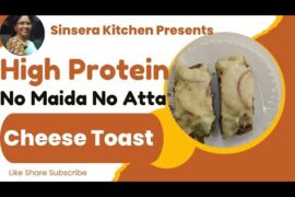 No Maida No Atta Cheese Toast | Healthy Bread | HomeCooking | Recipe @sinserakitchen