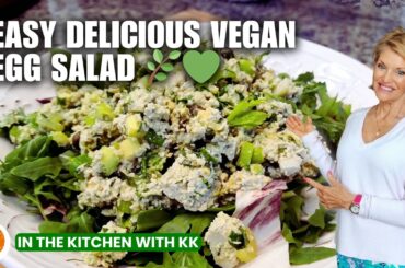 Vegan Egg Salad with Pumpkin Seed Tofu | High-Protein Plant-Based Recipe