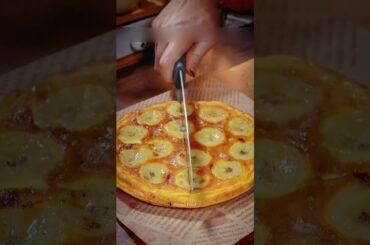 2 Ingredient Banana Pancake | Healthy Kids Breakfast Recipe #shortsfeed #shorts #viral #food