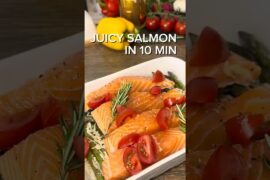 Juicy Salmon in 10 Minutes | Easy Healthy Dinner