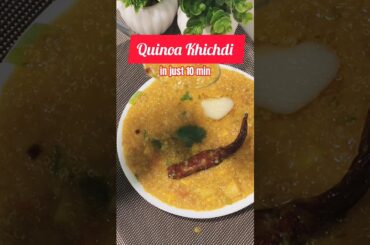Day 6/7 of healthy breakfast recipes "quinoa Khichdi" @homelybiteswithPooja #quinoarecipes