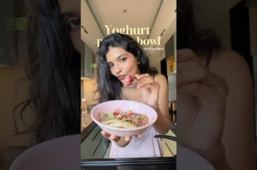 42gms HIGH PROTEIN YOGHURT BOWL FOR YOUR BREAKFAST #breakfastrecipe #healthyrecipes #food #protein