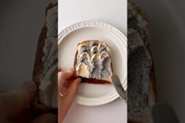 Quick & Healthy meals black sesame seeds sandwich #quickmeals