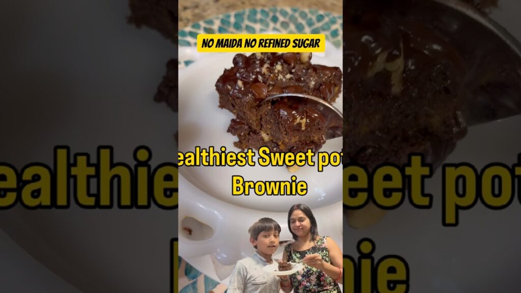 Healthiest brownie ever / full recipe in description/ subscribe us for healthy recipes