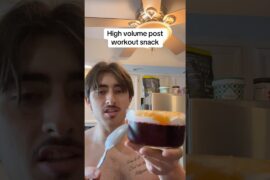 High protein, low-calorie snack to fill you up on a calorie deficit.