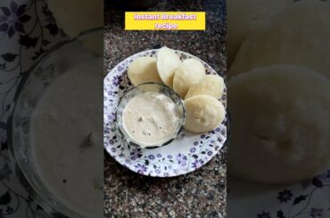 Instant breakfast #shorts #viralvideo #sujirecipe #healthyrecipes #trendingshorts #sujiidli #food