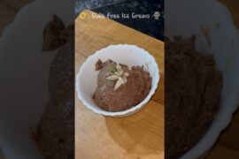 Guilt Free Ice Cream at Home | Healthy Dessert for Weight Loss #trending #youtubeshorts