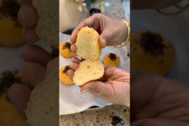 Healthy Lal Masur Dal Bun Recipe | No Maida High Protein Bun | Easy Snack #youtubeshortsviral