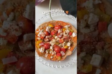 Quinoa pizza for weightloss - Recipe in description #dietsmartwithtt #weightlosstips