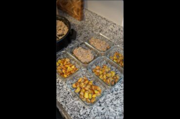 Philly Cheesesteak Bowls High Protein Meal Prep Recipe #shorts