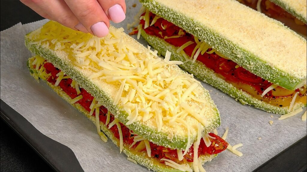 The most delicious zucchini recipe! Healthy dinner in 15 minutes!