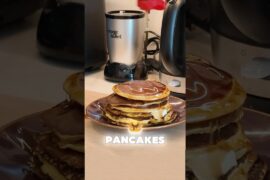 65G PROTEIN Fluffy Protein Pancakes That Actually Taste Good #proteinpancakes #breakfast #recipe