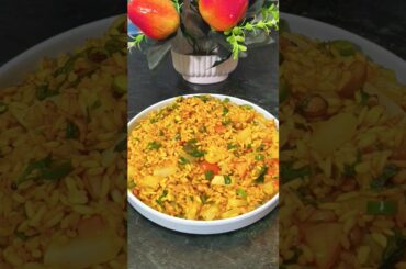 Instant Murmura Upma5-Minute Healthy Breakfast Recipe #murmurarecipe #fyp #food #shortsfeed #recipe