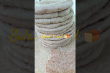 How to make baladi bread at home |  Healthy bread #breadrecipe #baking #Shorts #viral