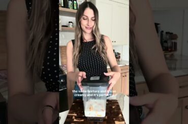 Peaches and Cream Chia Pudding #chiapudding #peachrecipe #healthybreakfast