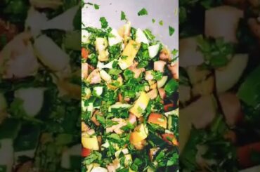 garden salad #shorts #viralvideo #food #shortsvideo #viral #garden