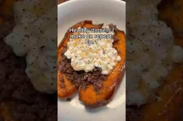 Healthy dinners I make repeatedly Ep.1#health #mealideas #fyp #wholefoods #nutrition #viral #recipe
