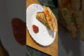 Veg grill sandwich #recipe #food #healthy