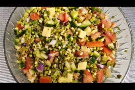 Healthy salad recipe #5 @ nishaijubakes.#mungbeansprouts#healthydiet #proteinrich