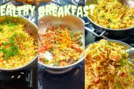 Instant Healthy Breakfast Recipes Indian |Easy and Tasty Tiffin Recipe For Office