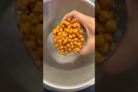 Street Style Black Chana Chaat | Healthy & Protein Rich #shorts #weightloss #easyrecipe #shortsfeed