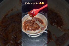 Chocolate Makhana Snacks Healthy Sweet Snack Recipe | Easy Fox Nuts Dessert #shorts #viral #makhana