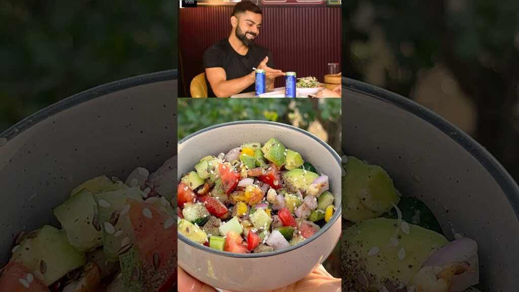 Virat Kohli special Super Food Salad  #viratkohli #saladrecipe #salads #healthy recipes #foodreels