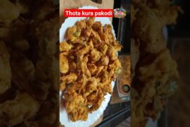 Crispy Thota Kura Pakodi Recipe | Healthy Evening Snack | Amaranth Pakora #food #trendingrecipes