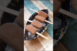 Healthy chocolate icecream #shorts #shortsfeed #icecream #chocolate #healthy #ytshorts #food