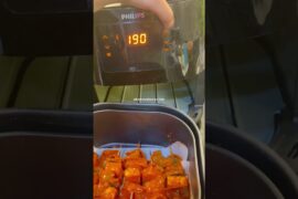 Air Fryer Paneer Tikka | Quick & Healthy Snack #food #foodie #tikkirecipe #chickengravy #shorts #vir