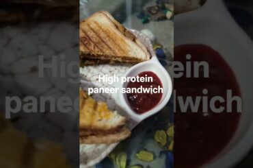 High Protein Paneer Sandwich Recipe | Crispy Grilled Paneer Sandwich | Kashyap Kitchen #recipe #food