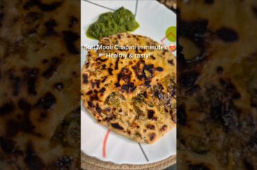 Mooli Ki Chapati Recipe | Soft & Healthy Radish Chapati | Easy Breakfast Recipe