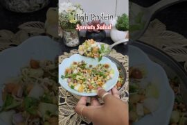 Protein Rich Sprouts Salad | High protein breakfast | Weight loss diet #youtubeshorts#healthy#shorts