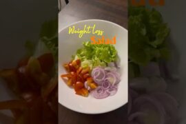 Quick Weight loss salad | #shorts #recipe #food #weightloss