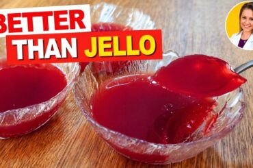 VEGAN JELLO that boosts COLLAGEN! Zero Sugar, Easy and Delicious (Low Carb, Low Calorie)